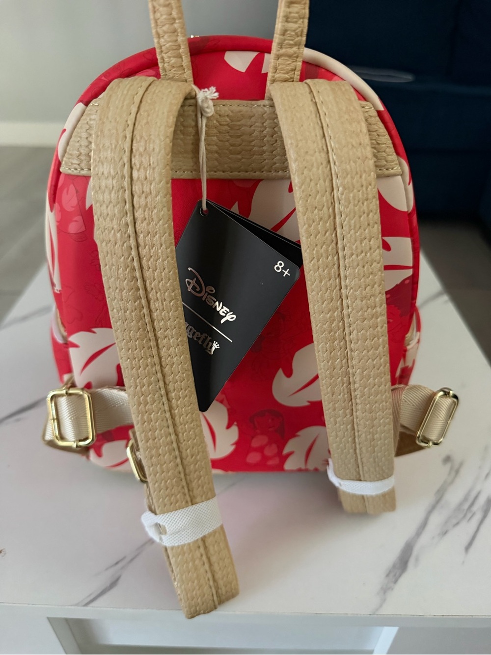 Loungefly Disney Lilo & Stitch Charm backpack - Picture 3 of 5